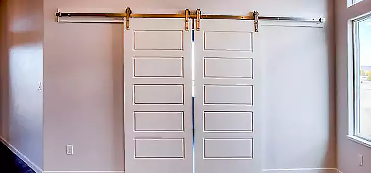 Glass Barn Door with Installation Hardware Kit Brooklyn Center